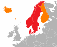 Scandinavia map